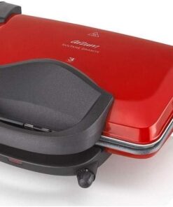 AR2009 Sultane Granite Izgara Ve Tost Makinesi, 1800 W, Paslanmaz Çelik, Kırmızı