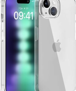 iPhone 15 Plus (6.7") Air Hybrid Darbe Emici TPU + PC Şeffaf Kılıf (Crystal Clear)