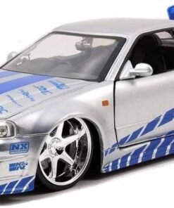 Toys, Inc. 253203044 Fast e Furious 2002 Nissan Skyl aksesuarı, mavi