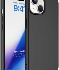 Kılıf Apple iPhone 15 Plus için Groovy Soft Siyah [iPhone 15 Plus ile Uyumlu Kılıf - Siyah]