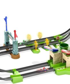 Wheels Mario Kart Çılgın Dönüş Parkuru Yarış Seti, 5 yaş ve üzeri, GHK15