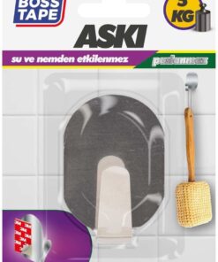 Tape Paslanmaz Inox Tekli Büyük Askı