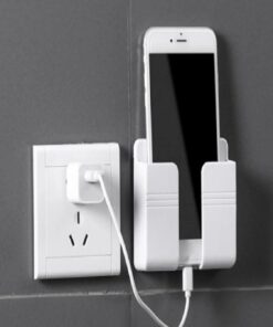 Telefon ve Kumanda Standı, Plastik, Beyaz, Şarj İstasyonu