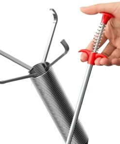 Tıkanıklık Açma Makinesi Gider Borusu Açma Temizleme Çubuğu Aparatı Mutfak Banya Drenaj Duş Tuvalet Kanalizasyon 90CM