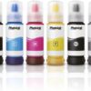 Plus L Serisi Muadil Mürekkepleri, Epson 103 Ecotank Photoink 4 Renk Set Mürekkep L6290 L6270 L6260 L4266 L4260 L6276 L6190 L6170 L6160 L4160 L4150 L14150 Uyumlu