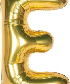 Folyo Balon E Harfi Helyum Balon 36 Cm Gold Renk E bmcNM197