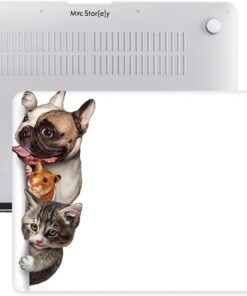 Macbook Air M1 Kılıf 13inç Animal01NL (TouchID'li M1 Air) A2337 A2179 A1932 ile Uyumlu R-274