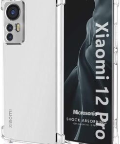 Xiaomi Mi 12 Pro için Kılıf Shock Absorbing Şeffaf [Mi 12 Pro ile Uyumlu Kılıf - Şeffaf]