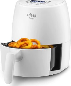 Twist Airfryer, 2 L, 6 Programlı, 1200 W, Zaman Ayarlı Saat, 80 ila 200 derece Sıcaklık, Yapışmaz Kaplama , Beyaz
