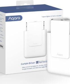 Akıllı Perde Motoru E1 (Çubuk Versiyonu), Zigbee 3.0 Hub Gerektirir, Uzaktan Kumanda Ve Ev Otomasyonu İçin Elektrikli Akıllı Perde Motoru, Homekit, Alexa, Google Assistant Ve IFTTT Destekler