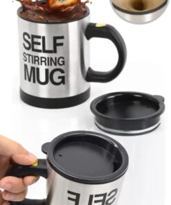 Karıştırıcı Özellikli Mikser Kupa Bardak Self Stirring Mug