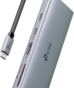 UH9120C, 4K 60Hz HDMI, Gigabit RJ45 Port, 100W Hızlı Şarj, SD ve MicroSD Kart Yuvası, 5Gbps Data Transfer Hızı, 9'u Bir Arada USB-C Hub