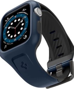 Liquid Air Pro Apple Watch Kılıfı için 44 mm Serisi 6/SE/5/4/ için Tasarlandı - Ebeveyn