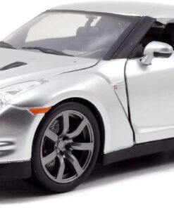 253203082, Hızlı ve Öfkeli, Lisanslı, 2009 Nissan GT-R 1:24, 19 cm, Die-Cast (Metal), Açılabilen Parçalar
