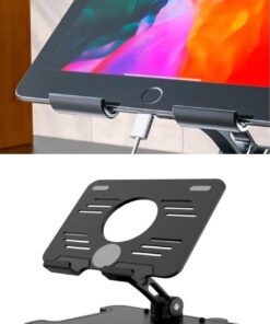 Taşınabilir Katlanabilir Masaüstü Tablet Standı Taşınabilir Tablet Şarj Standı Ayarlanabilir Stant