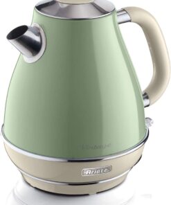 2869 Vintage su ısıtıcısı, 2000, cilalı paslanmaz çelik, 1,7 litre, yeşil