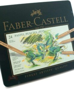 - Colour pencil Pitt Pastel tin of 24 (112124)