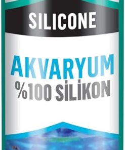 Sista Silikon Mastik Aquarium, Balıklara Zarar Vermeyen Akvaryum Silikonu, UV Dirençli Silikon Mastik, Elastikiyeti Yüksek Güçlü Yapıştırıcı, 1x280ml