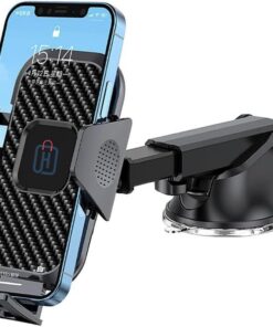 Hb-01 Otomatik Klipsli Araba Telefon Tutucu Ayarlanabilir Cam Ve Torpido Için Yüksek Kalite Tutucu