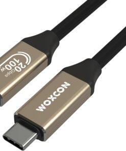 - USB C Hızlı Şarj ve Görüntü Kablosu, USB 3.2 GEN2 Standart 20G Bandwith, Thunderbolt 4/3 uyumluluk, 4K 60Hz Çözünürlüğüne kadar destekler, 5A 20V, 100W Şarj Gücü 2 Metre