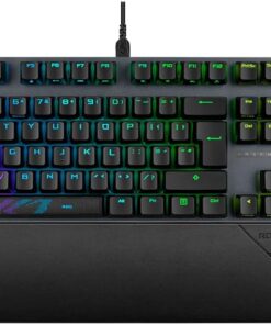 ROG STRIX SCOPE II TÜKÇE TUŞ DİZİLİMİ ROG NX SNOW MEKANİK SWITCH AURA SYNC RGB VE BİLEK DESTEĞİ