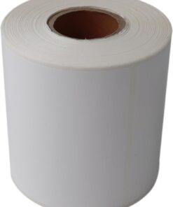 etiketler , hazır al hızlı al PP Opak Etiket 100mm x 150mm Ruloda 350 Adet 40mm Kuka Çapında Yırtılmaya Dayanıklı Etiket, Beyaz