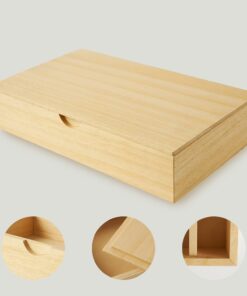 x 310 x 65 mm Çok Amaçlı Masif Ahşap Kutu
