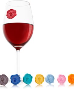 vin Klasik mühür cam markör, cam, renkli, 1 adet (1'li paket), 8