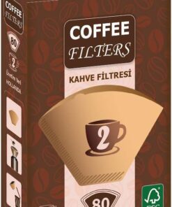 Filters Filtre Kahve Kağıdı 80'li Brown 1X2