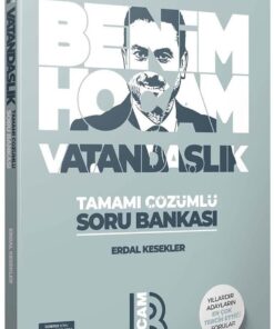 Hocam Yayınları 2024 KPSS Vatandaşlık Tamamı Çözümlü Soru Bankası
