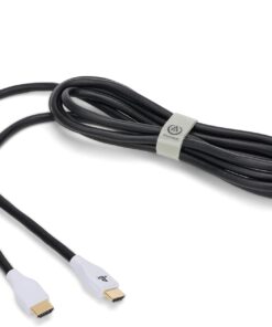 PlayStation 5 için PowerA Ultra Yüksek Hızlı HDMI Kablosu, Beyaz/Siyah