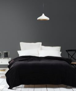 Home Joena Tek Kişilik Battaniye Siyah (PP)
