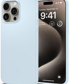iPhone 15 Pro Max Kılıf Thin Fit Mute Blue - ACS06550