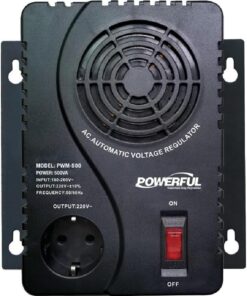 PWM-500 500VA 250W Kombi, Buzdolabı Otomatik Voltaj Regülatörü