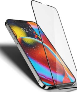 Apple İle Uyumlu iPhone 13 EKS Cam Ekran Koruyucu, Siyah