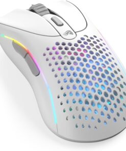 Oyun Modeli D 2 Kablosuz Oyun Faresi - Süper Hafif 66 g, 210 saate kadar pil, 26K Opt. Sensör, 6 program. Tuşlar, 80 milyon tıklama, FPS, MMO, MOBA - Mat Beyaz