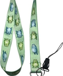 Kurbağa Boyun ipi ve Telefon Askısı Lanyard