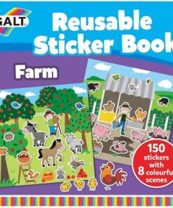 Reusable Sticker Book - Farm
