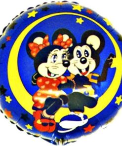 Castle 18'' M.& P. Monn Light Round Folyo Balon- 10 Adet
