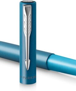 Vector XL tükenmez kalem | Metalik cam göbeği lake pirinç üzerine | Siyah mürekkep doldurmalı ince nokta | Hediye kutusu