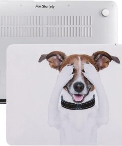 Macbook Air M1 Kılıf 13inç Dog01NL (TouchID'li M1 Air) A2337 A2179 A1932 ile Uyumlu R-272