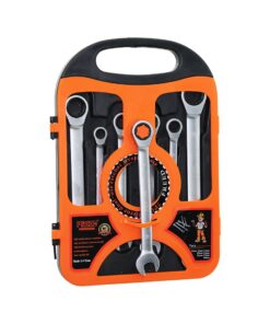 7 PCS CIRCIR KOMBİNE ANAHTAR SETİ 8-10-12-13-14-17-19MMPLASTİK TAŞIMA ÇANTALI