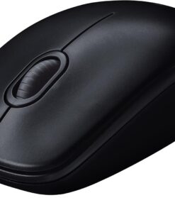 M90 USB Kablolu Mouse, PC, Mac, Dizüstü Bilgisayar ile Uyumlu, 1000 DPI Optik İzleme, Sağ ve Sol Elle Kullanıma Uygun, Siyah