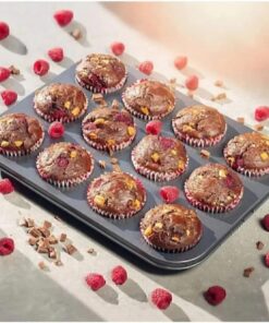 Yanmaz Yapışmaz Muffin Kalıbı, 12'li Set