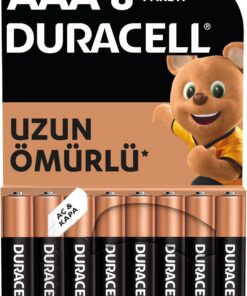 AAA Alkalim İnce Pil (8’li paket) 1,5 V LR03/MN2400