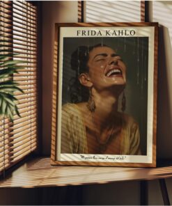 Tanıtım Frida Kahlo Çerçevesiz Poster, Modern Dekoratif Çerçevesiz Poster, Tablo, FridaKahlo-2, 21 x 30