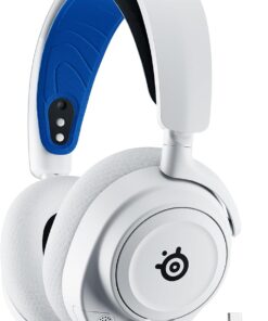 Arctis Nova 7P Kablosuz Çok Platformlu Oyuncu Kulaklığı - Neodimyum Sürücüler - Çift Kablosuz Bağlantı - 38 Saat Batarya - ClearCast Gen2 Mikrofon - PC, PS5, Switch, Mobil Uyumlu, Beyaz
