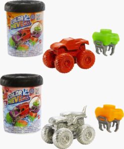 Wheels Monster Trucks Color Reveal Renk Değiştiren Araçlar 2'li Paket