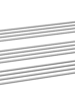 3 Katmanlı Ayakkabı Rafı, Ayakkabı Saklama Düzenleyici, Metal Saklama Rafı, 12 İle 15 Çift Ayakkabıya Uygun, 30,5 x 92 x 55 cm, Gri Lsa303G01