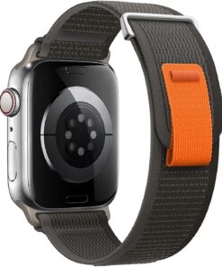 Apple Watch SE 2022 40mm için Kordon Hike Spiral Siyah [Watch SE 2022 40mm ile Uyumlu Kordon - Siyah]